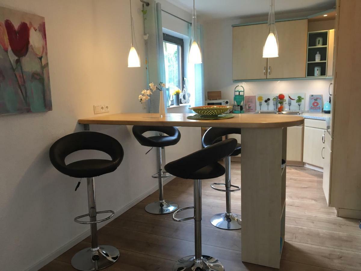 Ferienwohnung Tulpenweg Mit Kaminofen Haiger Luaran gambar
